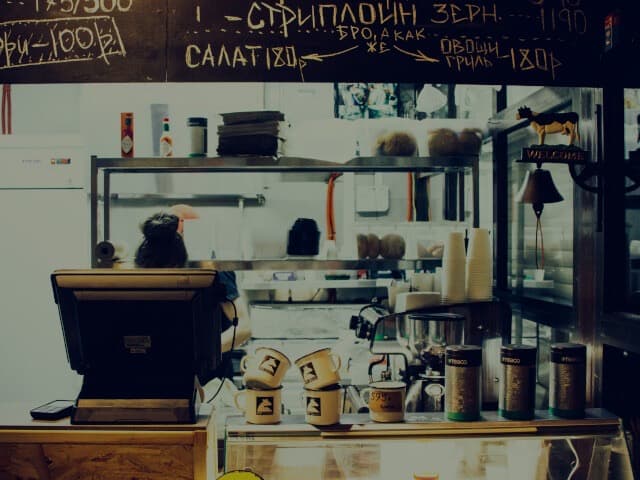 A coffee shop, pest control services for business