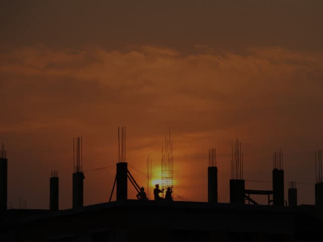 Sunset over London, pest control jobs